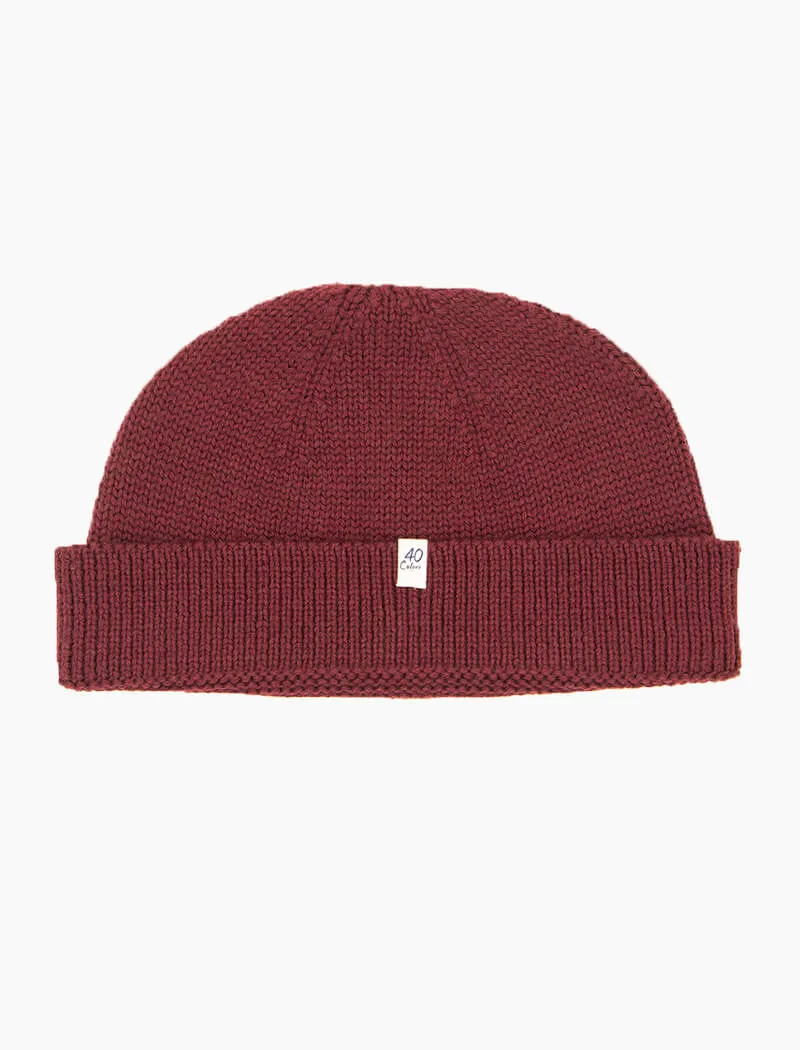 40 COLORI Solid Fisherman - Burgundy