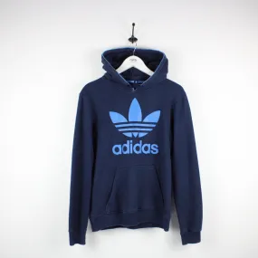 ADIDAS Hoodie Navy Blue | Small