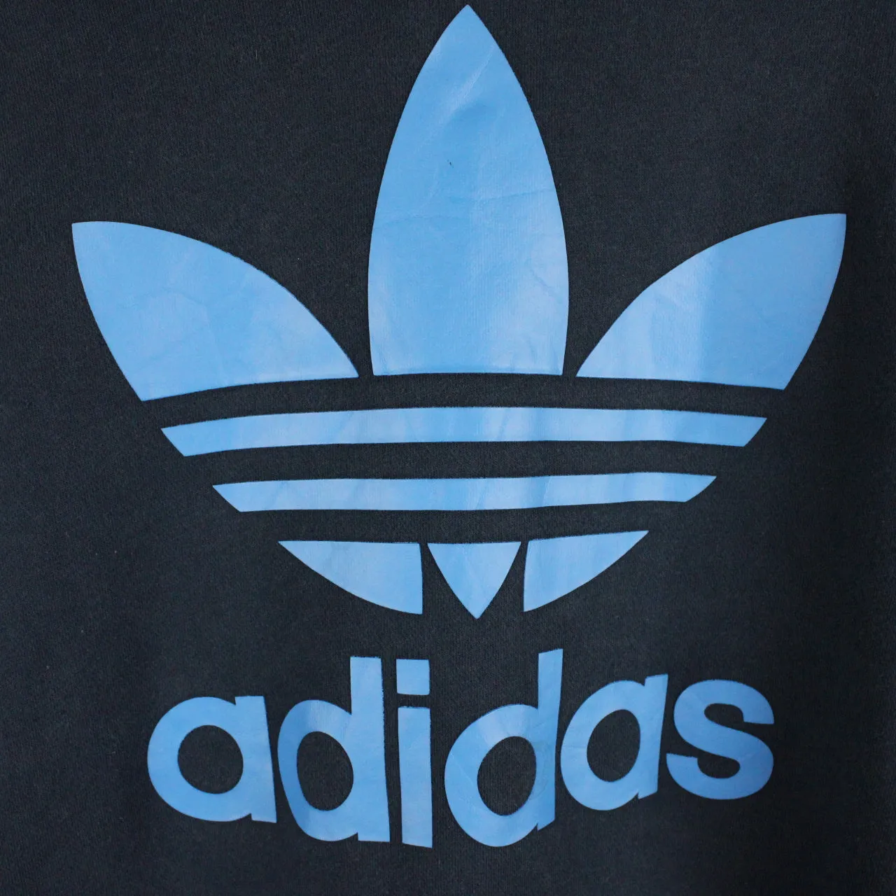 ADIDAS Hoodie Navy Blue | Small