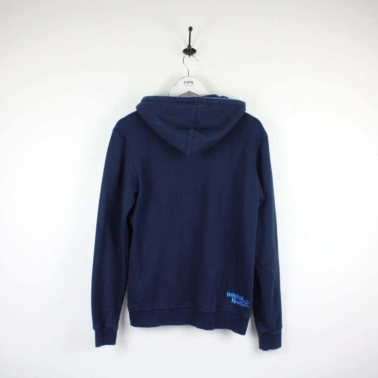 ADIDAS Hoodie Navy Blue | Small