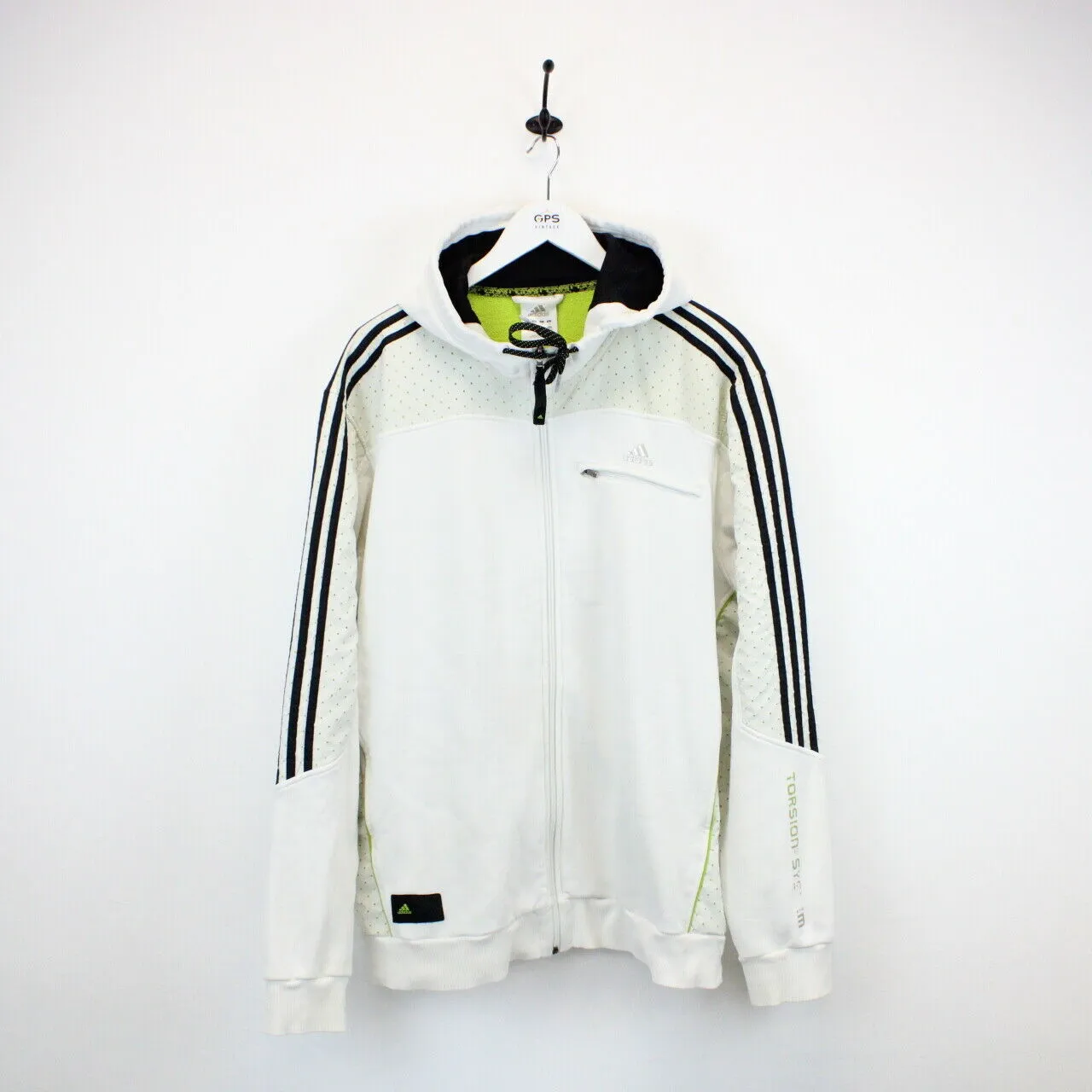 ADIDAS Hoodie White | XXL