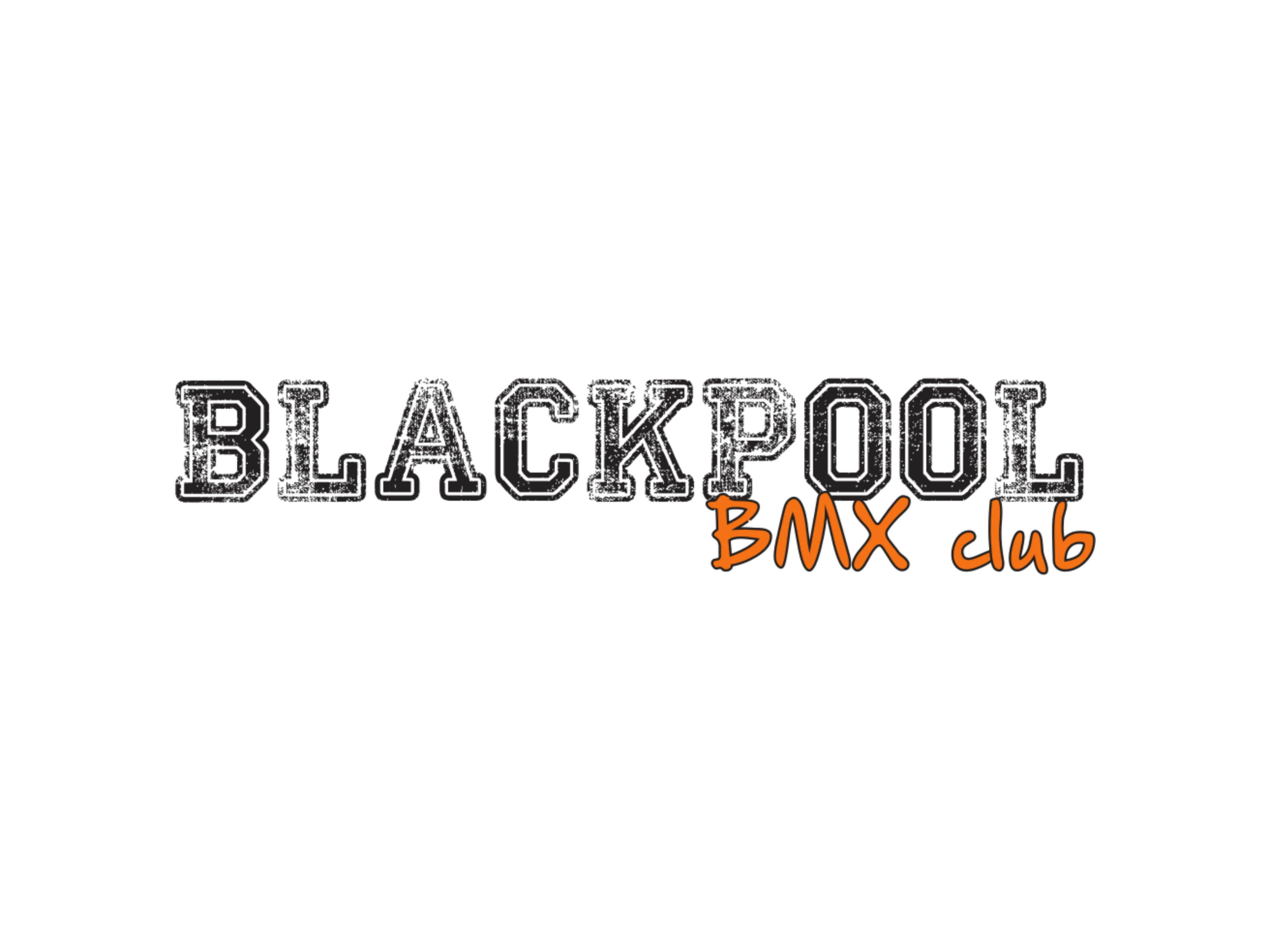 Adults All Black Blackpool BMX Hoodie