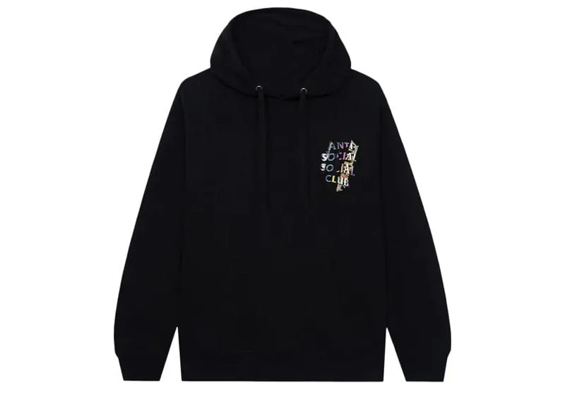 Anti Social Social Club Dissociative Hoodie Black