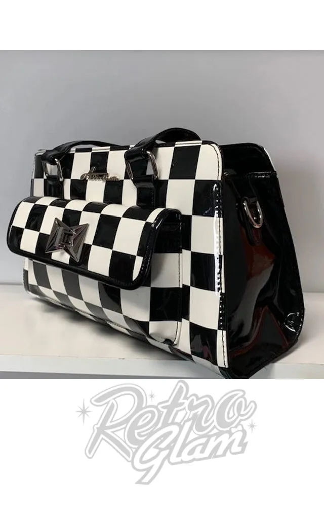 Astro Bettie Cosmo Handbag in Checkerboard