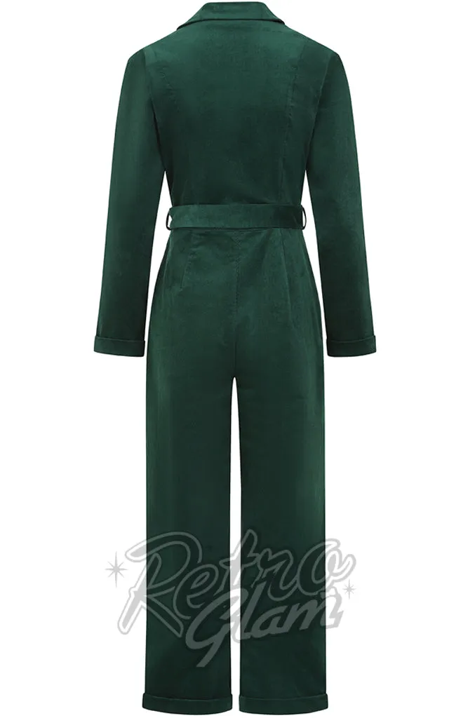 Banned Hippie Please Jumpsuit in Green