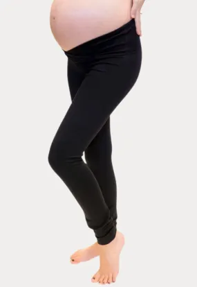 Basic Black Under Belly Leggings