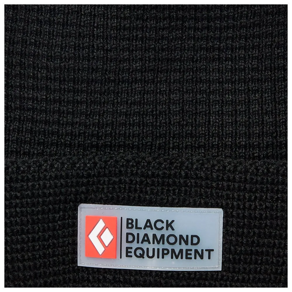 Beanies Black Diamond ---Double Waffle Beanie Black