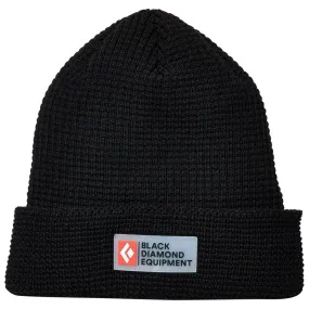 Beanies Black Diamond ---Double Waffle Beanie Black