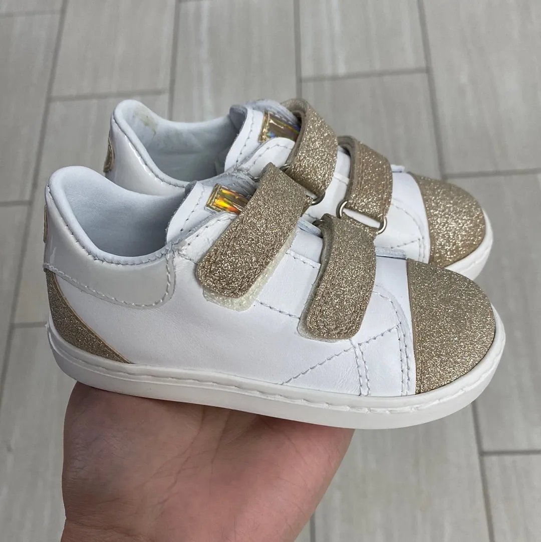 Beberlis Gold Glitter Baby Sneaker