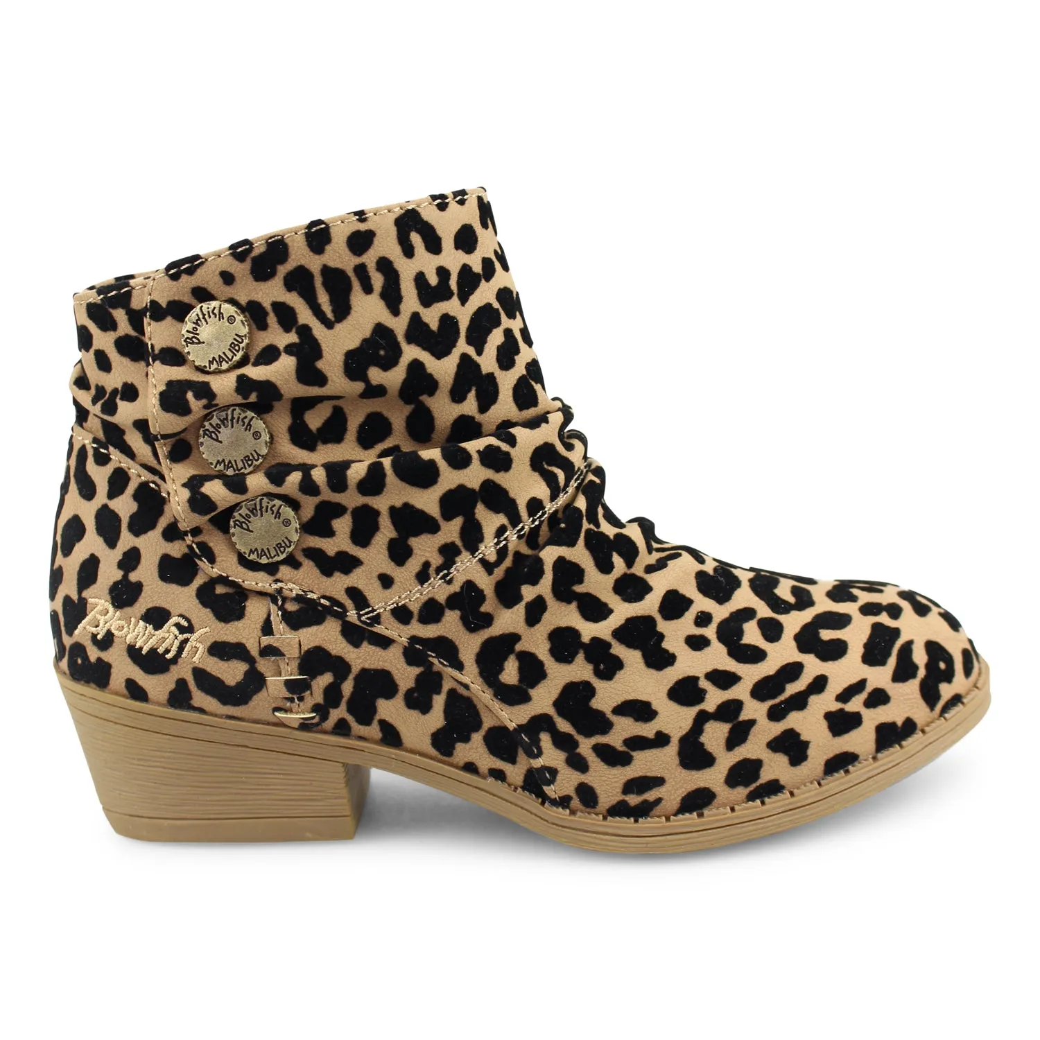 Blowfish Kid's Samara-K Bootie - Sahara Leopard