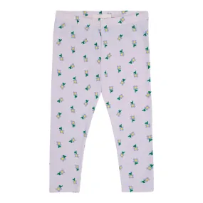 BOBO CHOSES Pansy Floral Leggings - Lilac