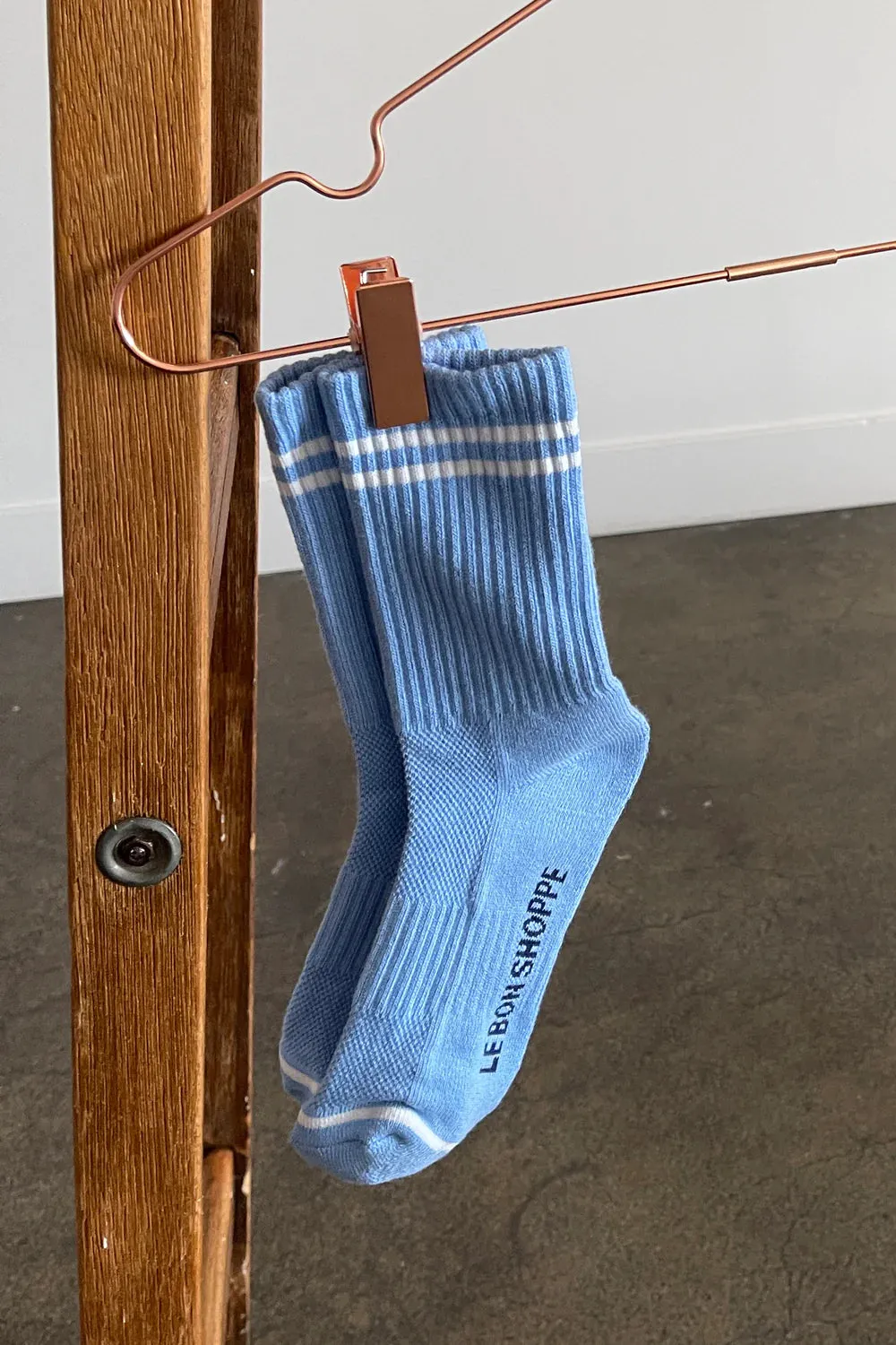 Boyfriend Socks - French Blue