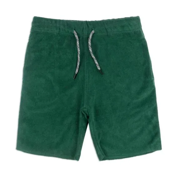 Boys Camp Shorts / Forest Green