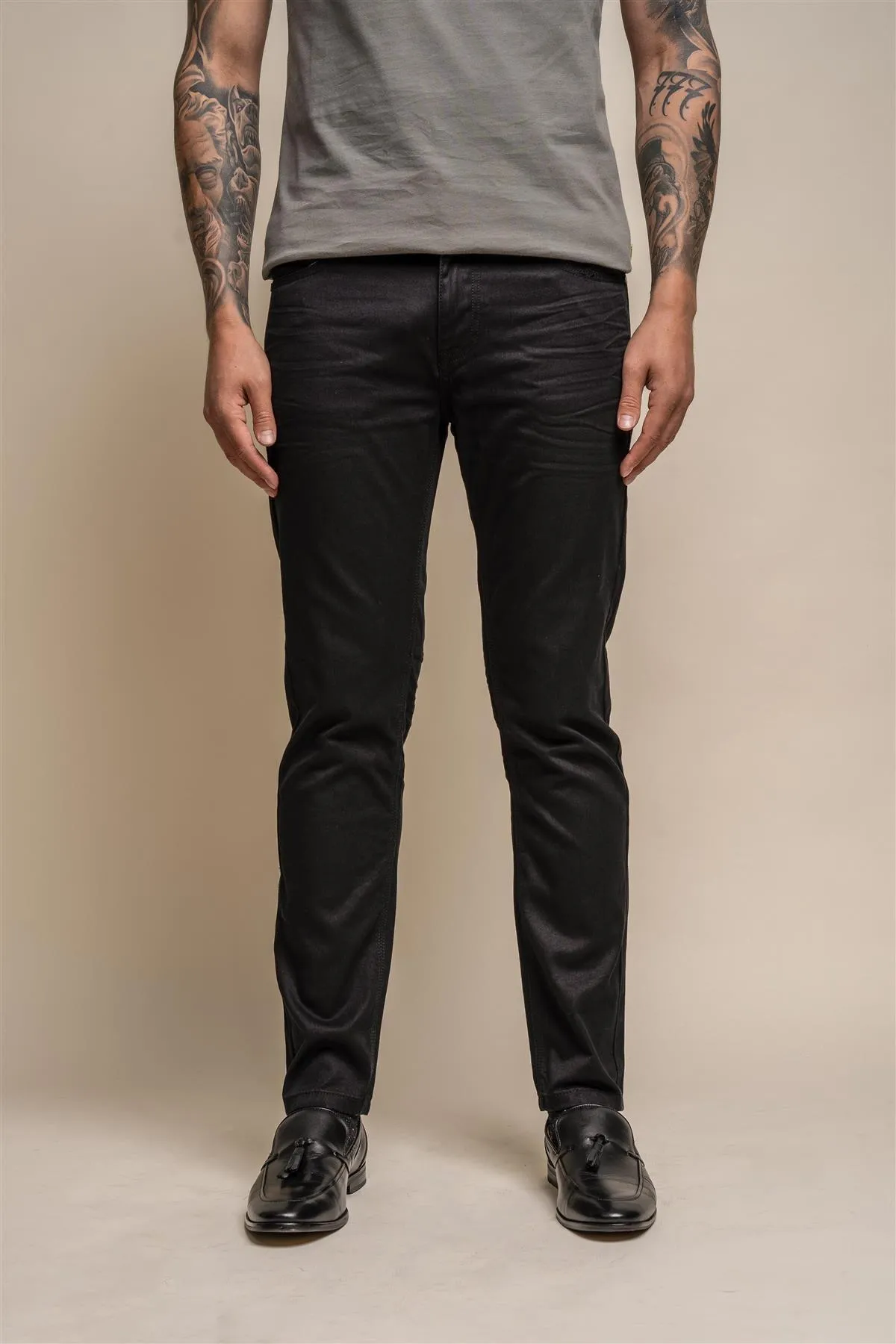 Brad Black Denim Jeans