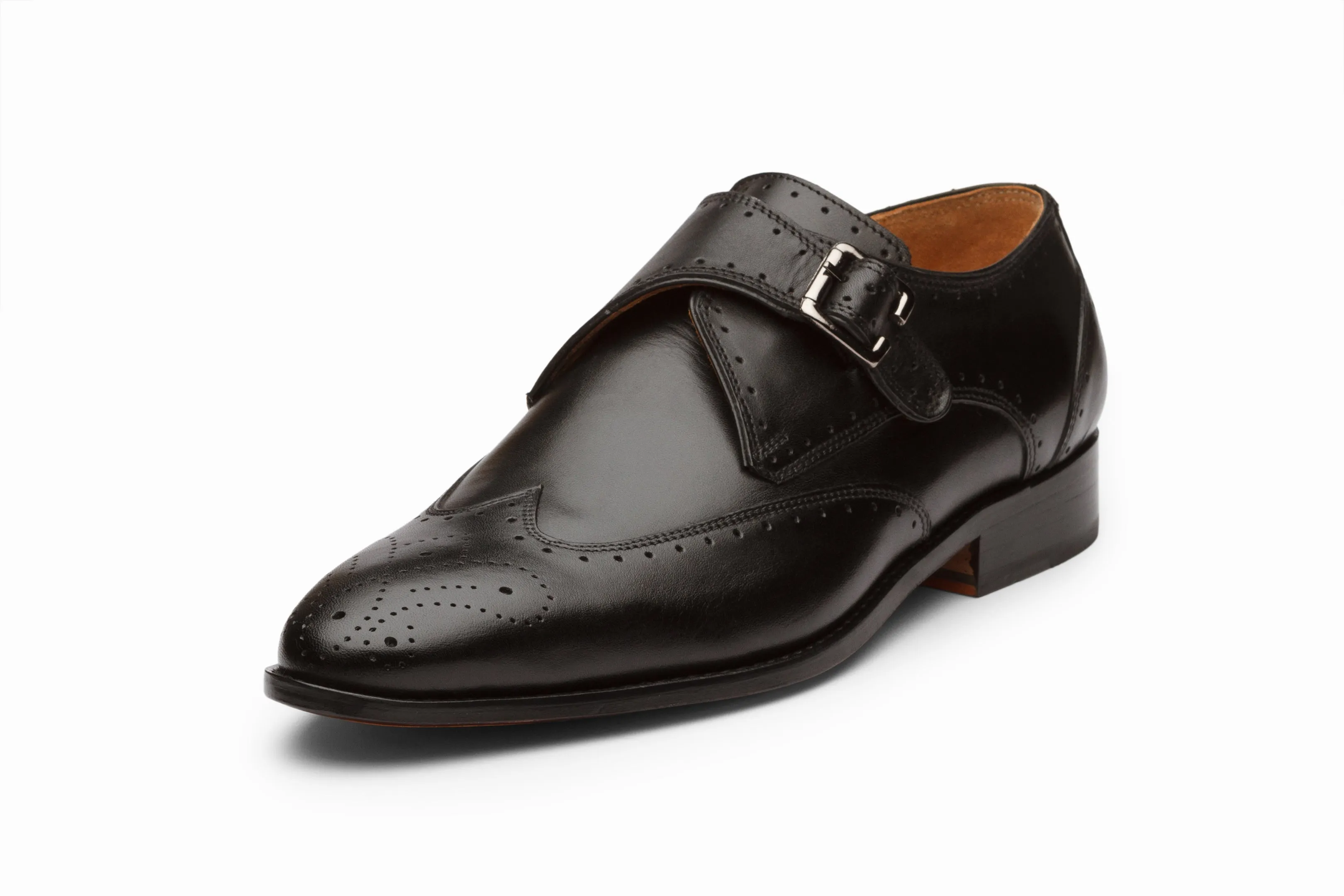 Brogue Monkstraps - Black