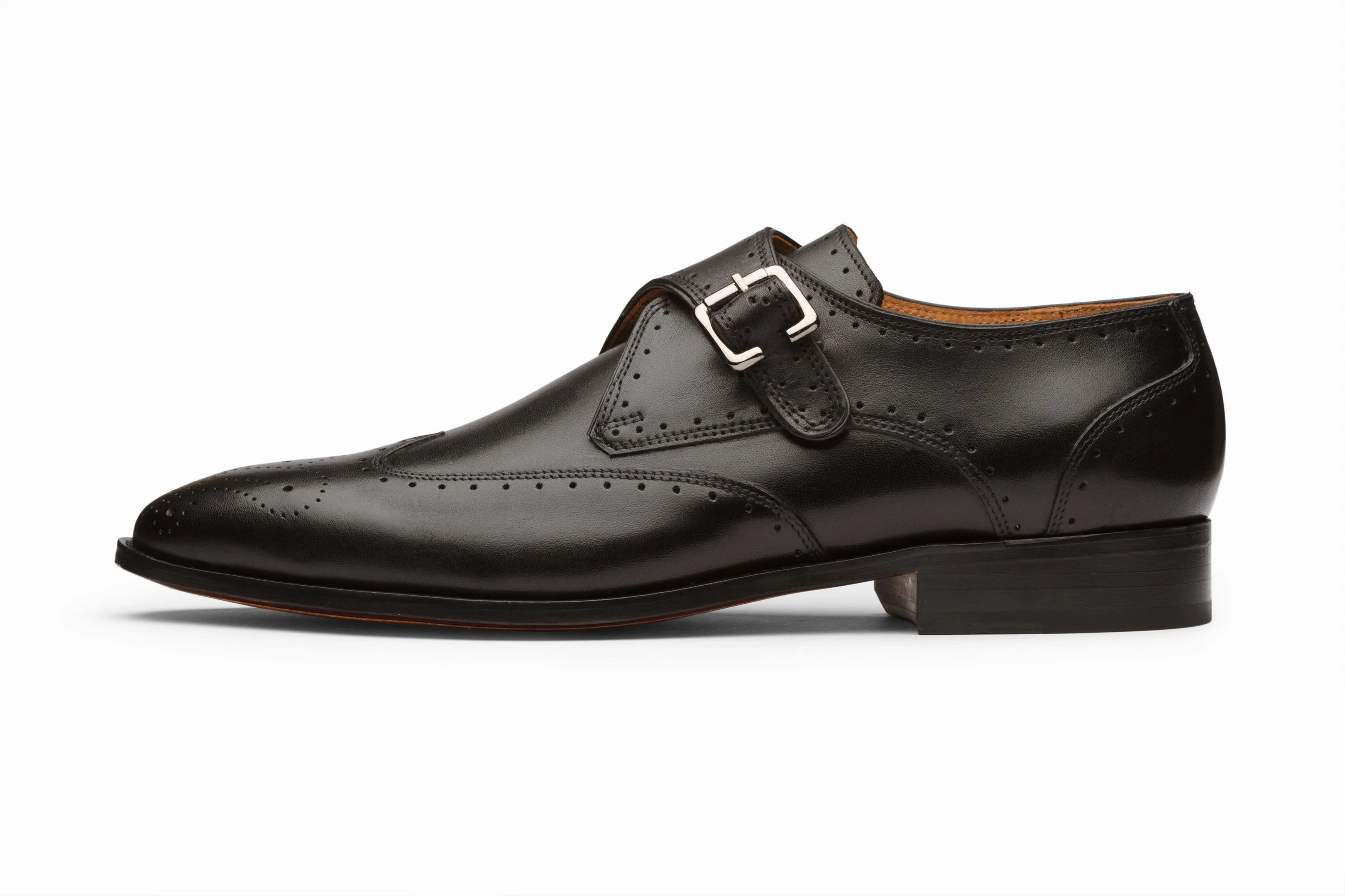 Brogue Monkstraps - Black