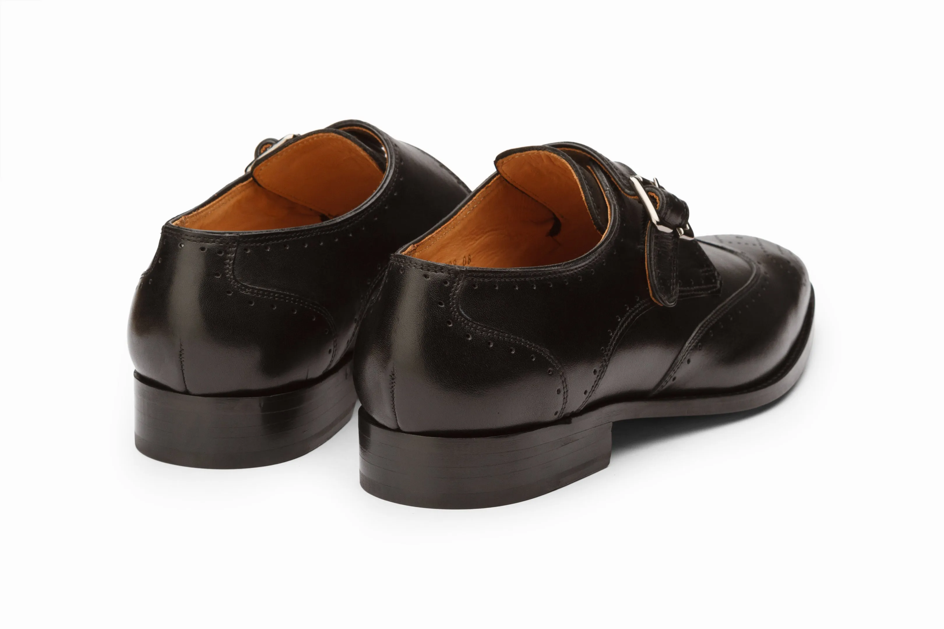 Brogue Monkstraps - Black