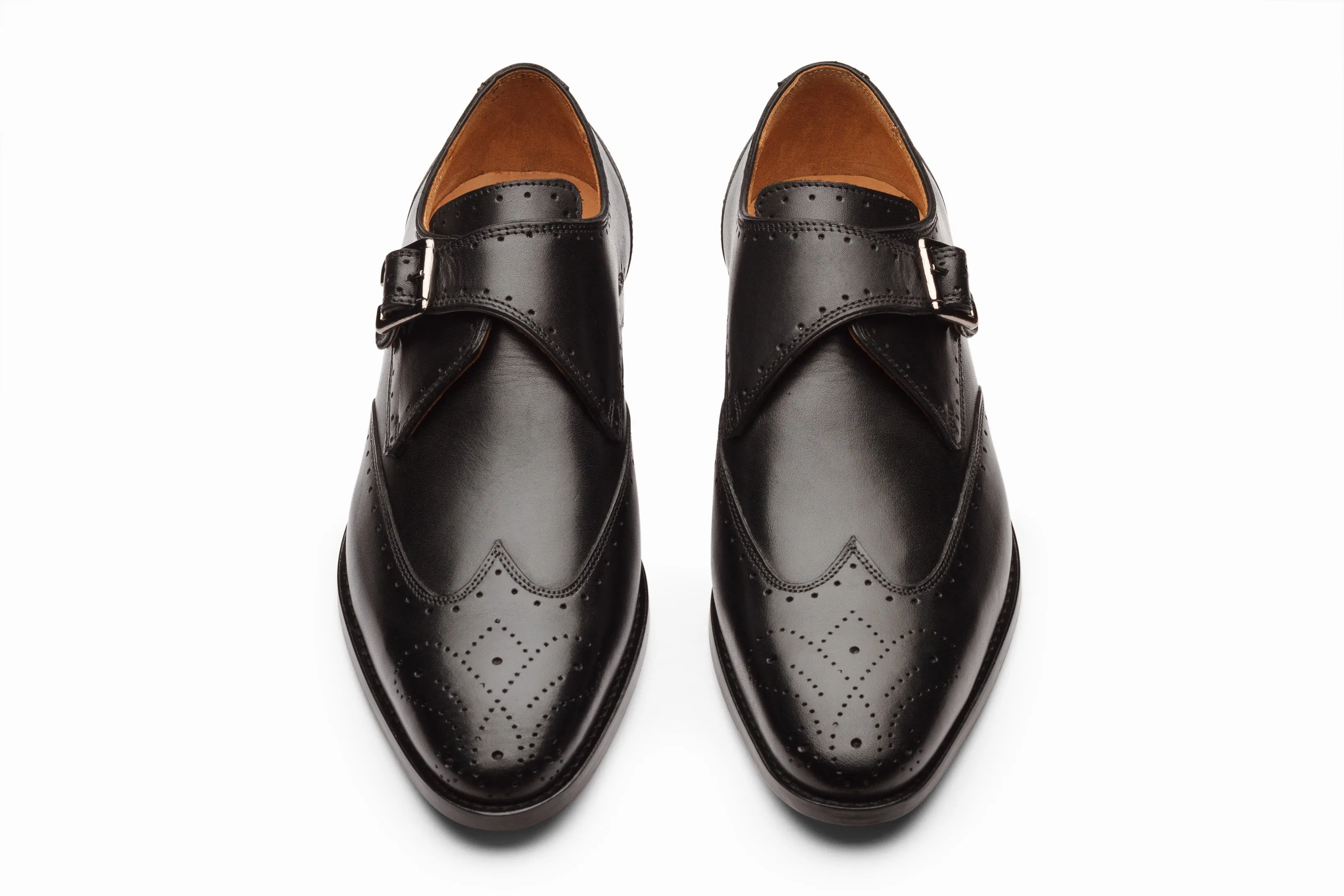 Brogue Monkstraps - Black