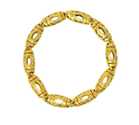 Cartier French 18 Karat Gold Link Bracelet