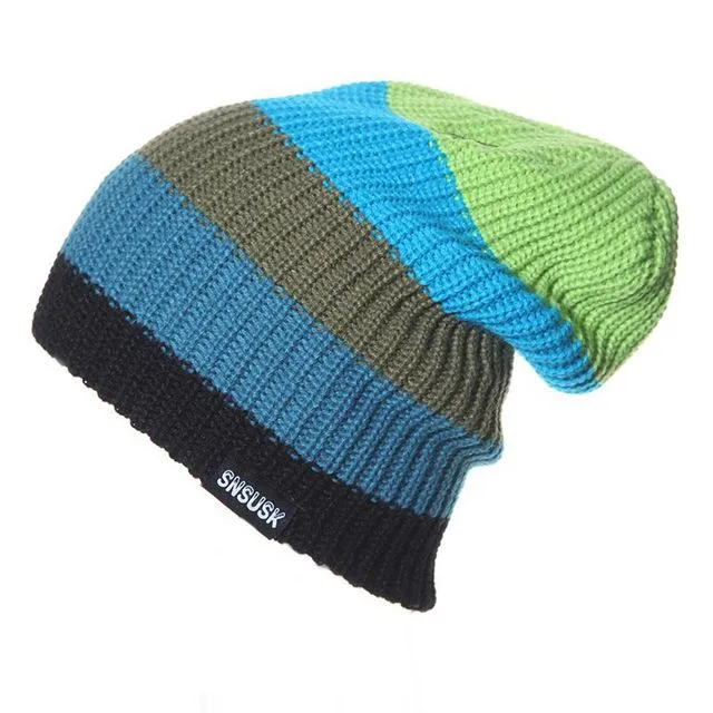 Casual Style Winter Skullie Hats for Winter Snowboard Skating Skiing