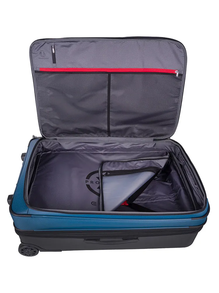 Cellini Pro X 4 Wheel Trolley Case Blue