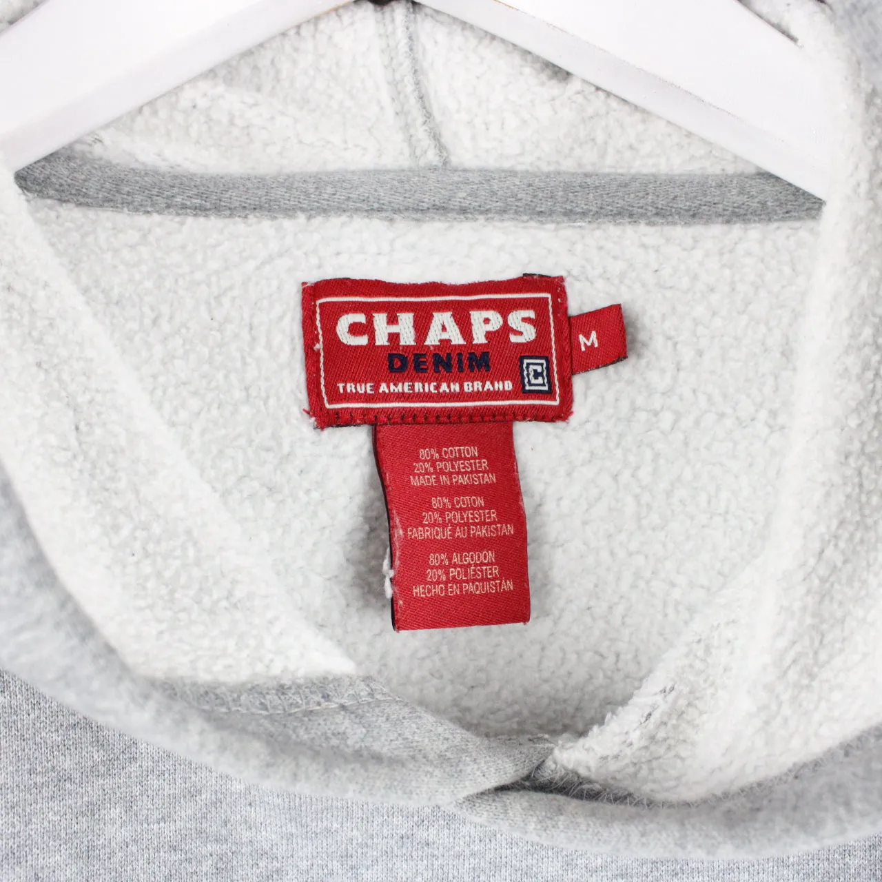 CHAPS Hoodie Grey | Medium