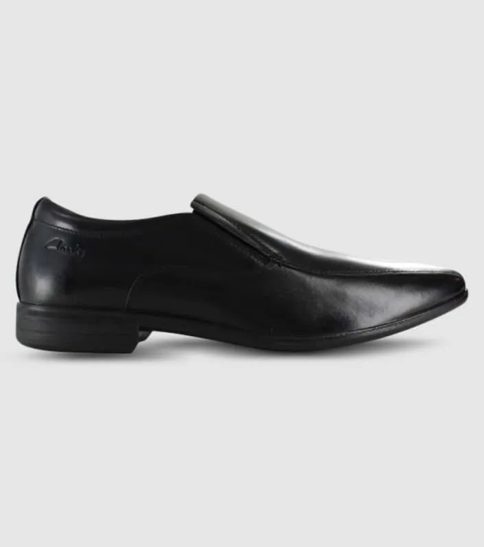 clarks columbia (f wide) senior boys school shoes