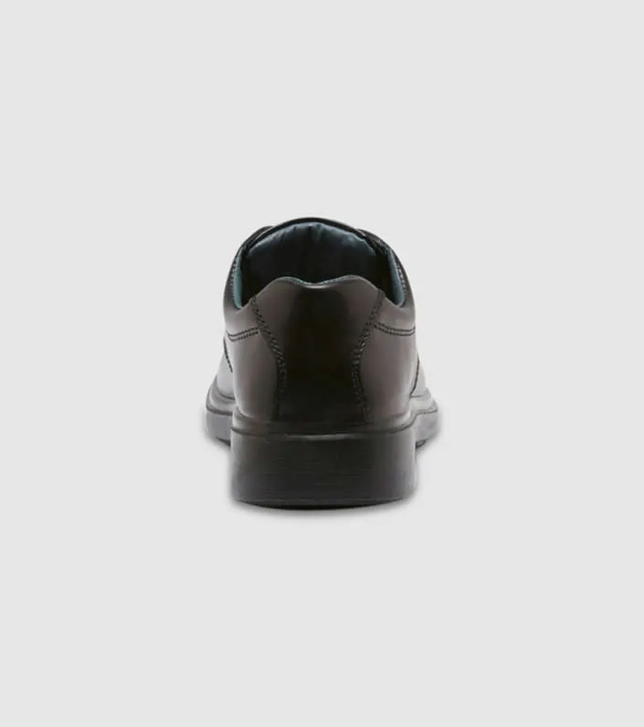 clarks daytona (f wide) junior boys school shoes