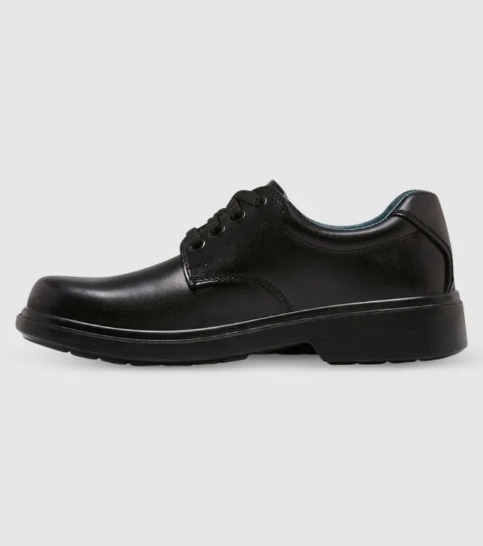 clarks daytona (f wide) junior boys school shoes