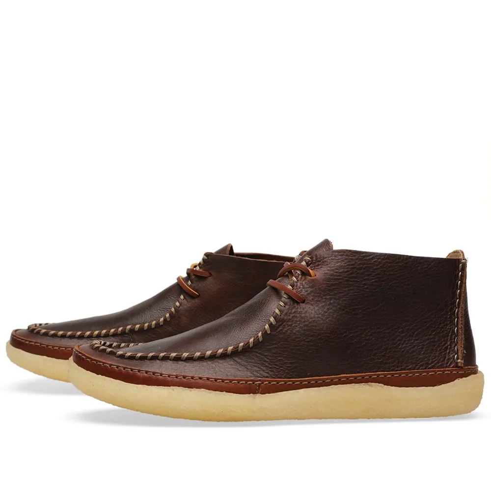 Clarks Orginals Vulco SpearDark Brown Leather