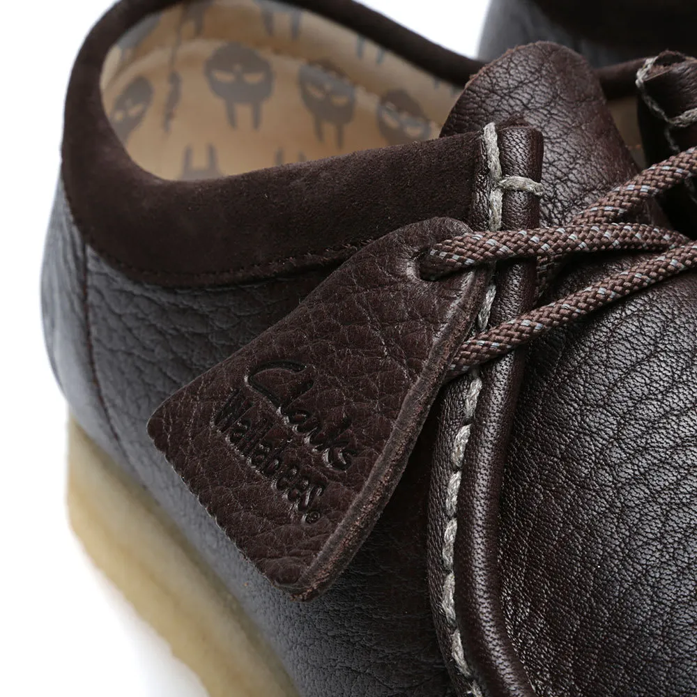 Clarks Originals x MF Doom WallabeeBrown Leather