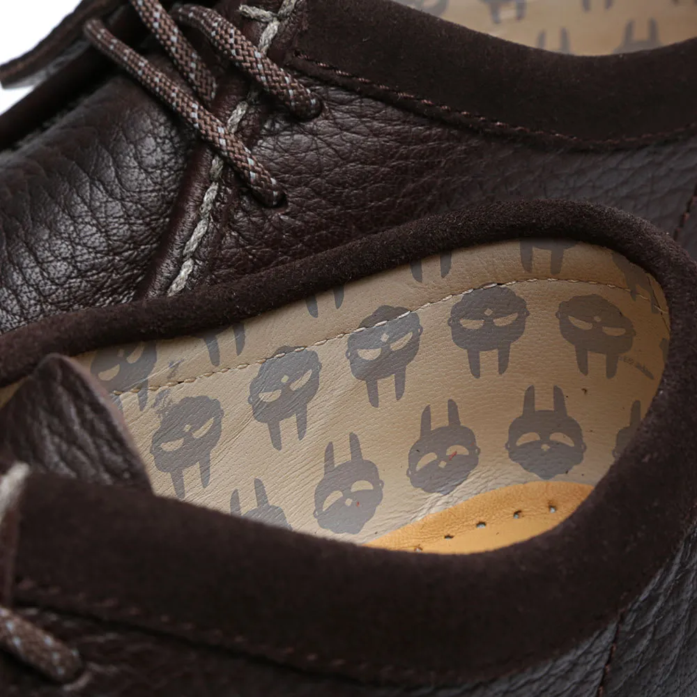 Clarks Originals x MF Doom WallabeeBrown Leather