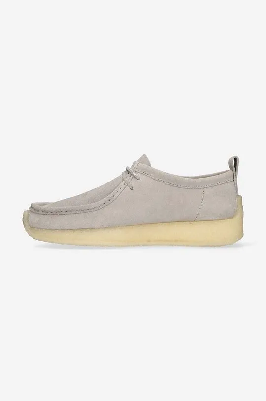 Clarks suede shoes x Ronnie Fieg Rossendale gray color 26170225