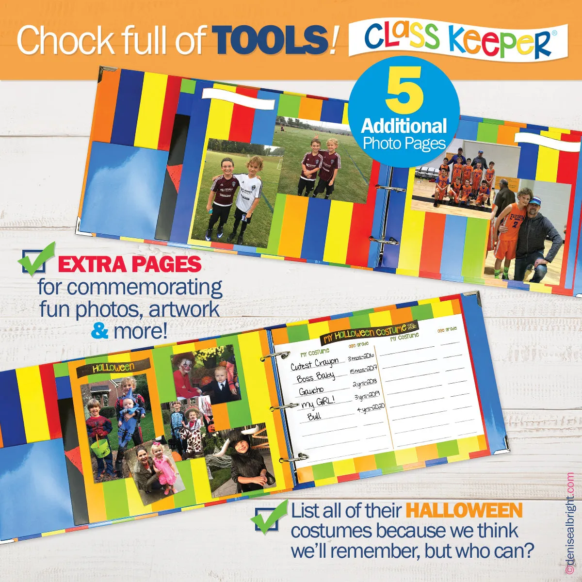 Class Keeper Easiest School Days Memory Book | (2) Styles