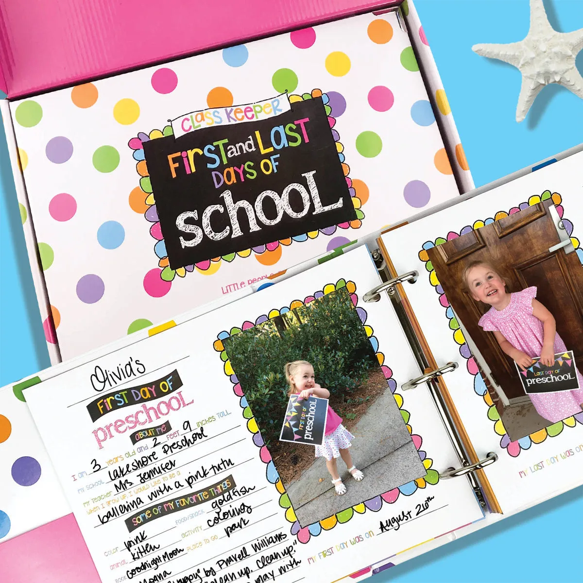 Class Keeper Easiest School Days Memory Book | (2) Styles