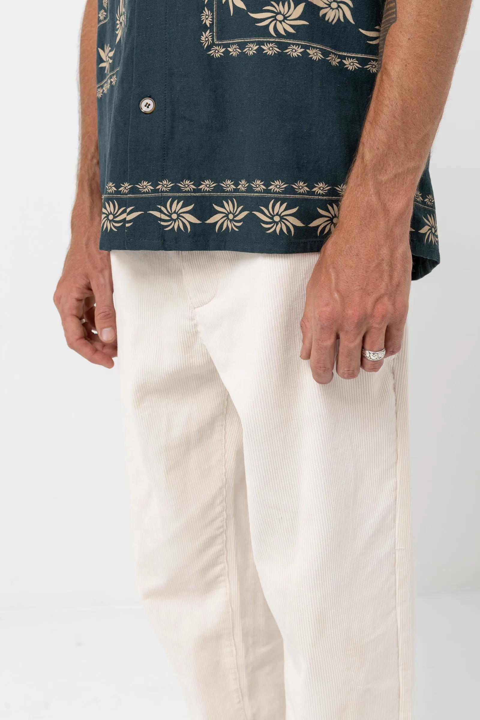 Cord Trouser Natural