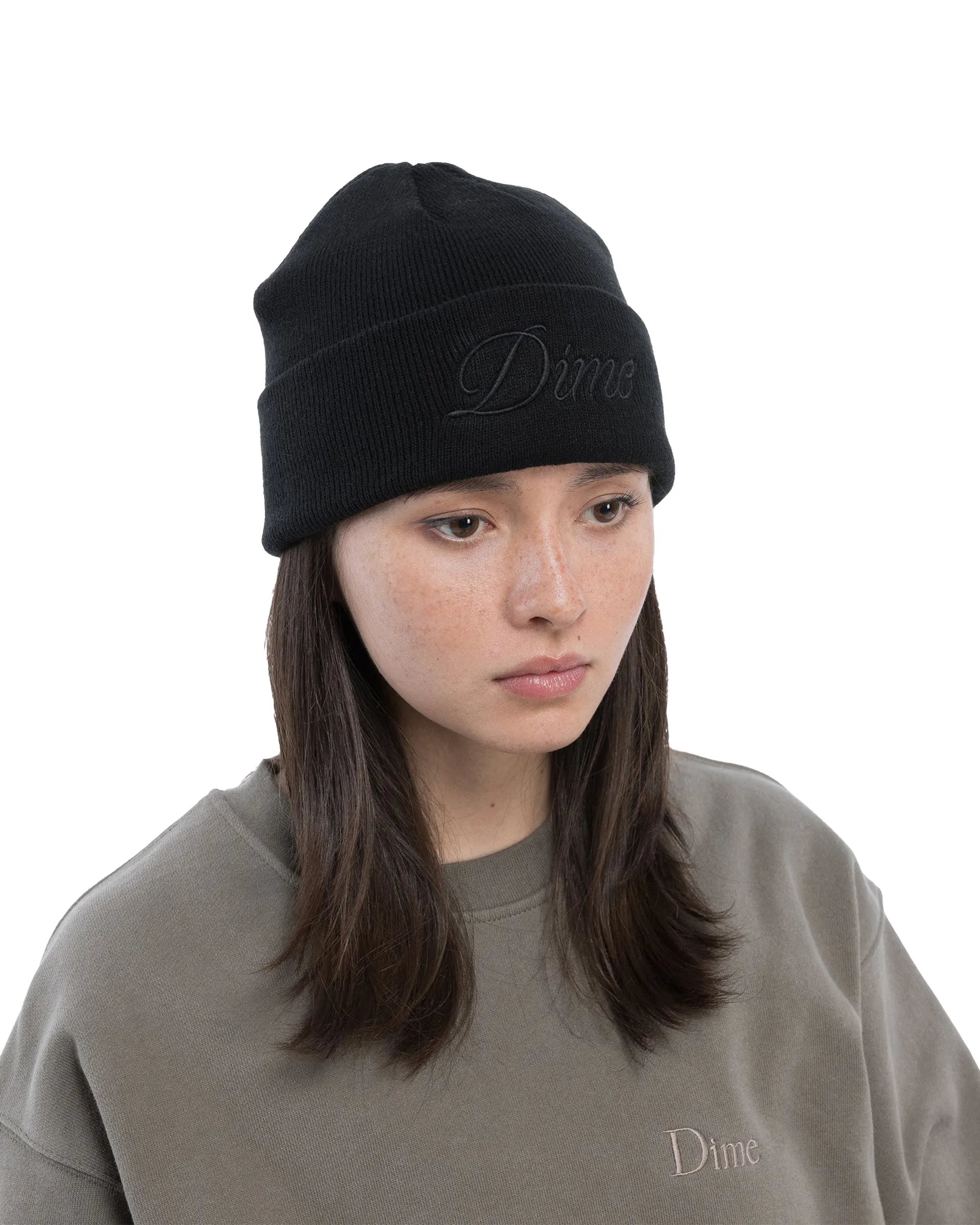 Cursive Beanie