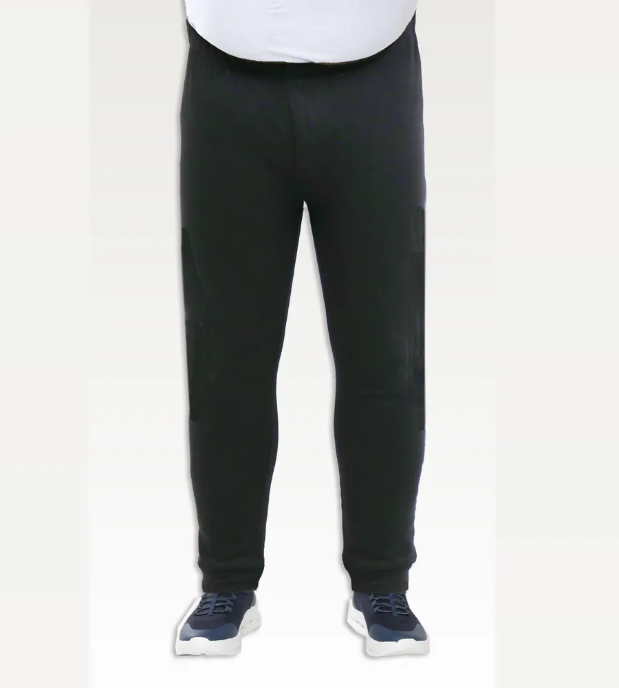 D555 Mens Black Thermal Long Johns Trousers (BOSTON)