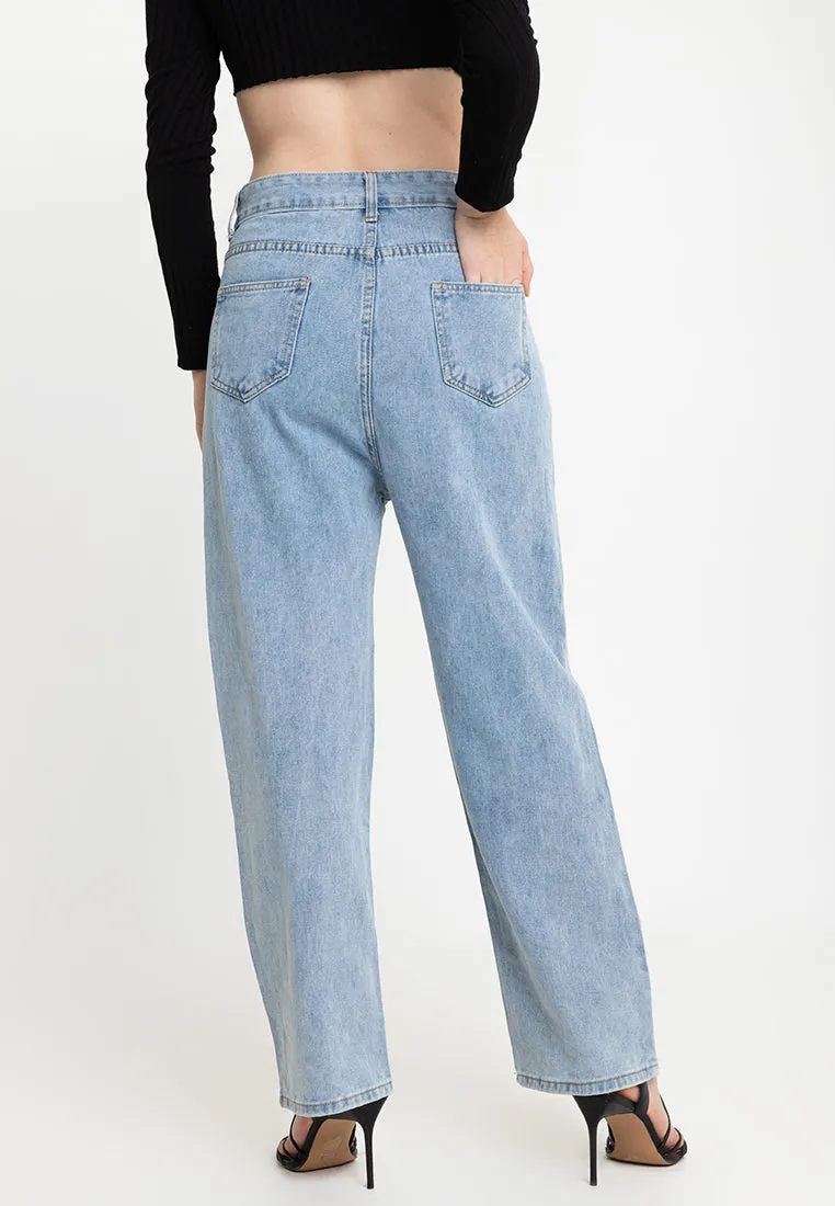 Dacey Assymetrical Denim Jeans