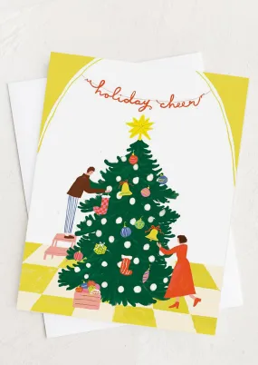 Decorating The Tree Card