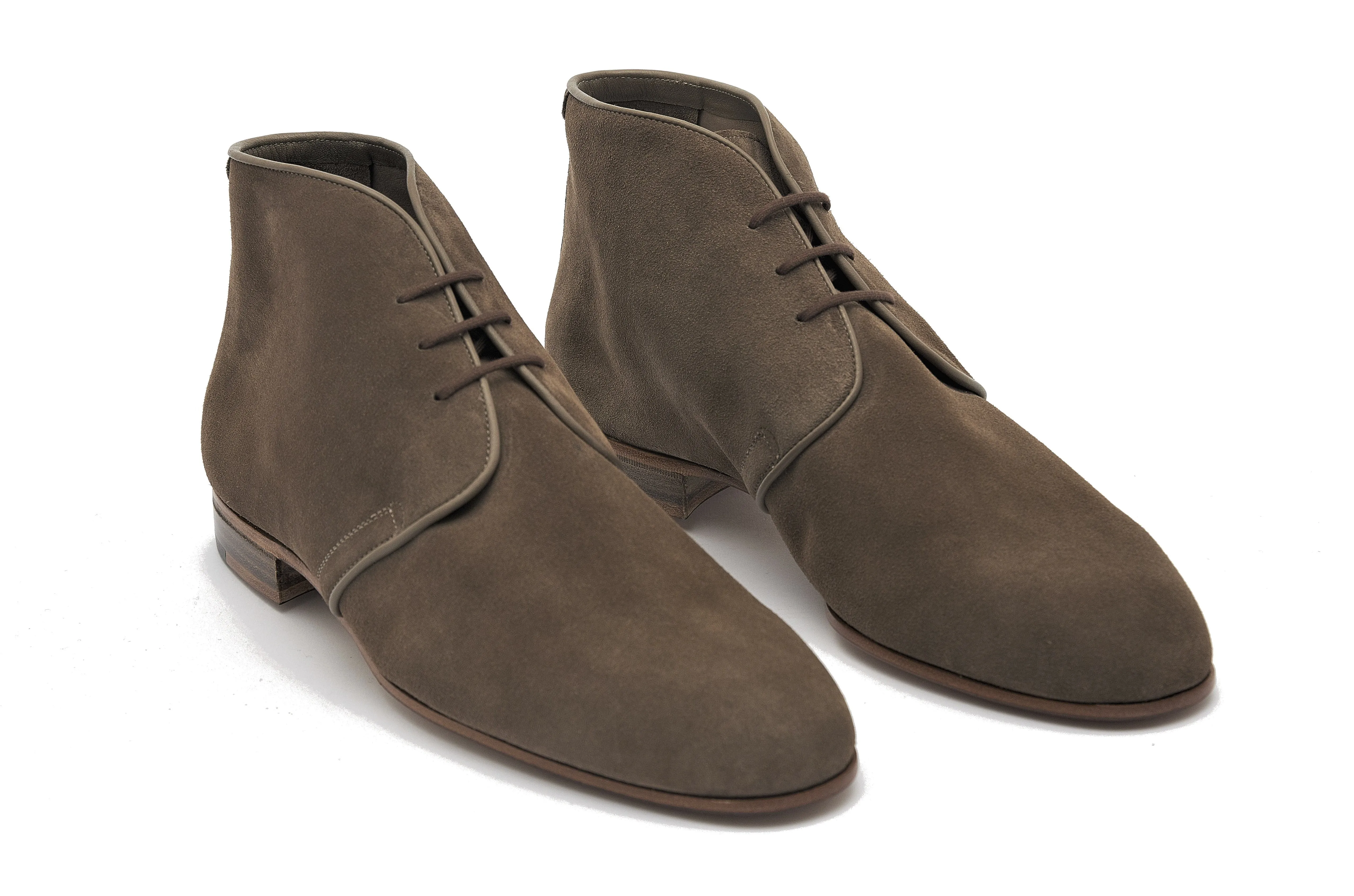 DESERT BOOT THREE EYELETS SUEDE LEATHER TUNDRA