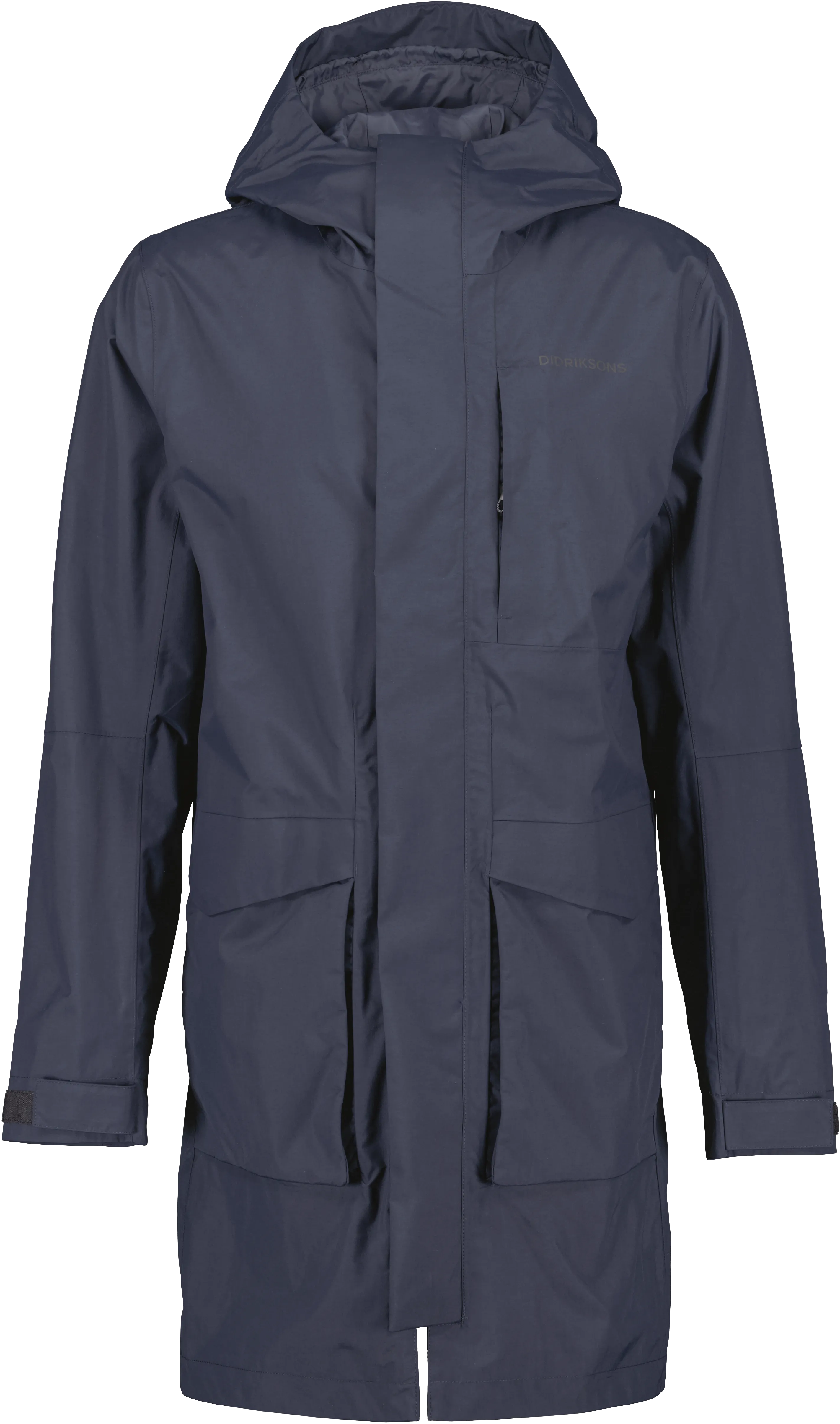 Didriksons Men's Andreas Parka 2 Dark Night Blue | Buy Didriksons Men's Andreas Parka 2 Dark Night Blue here | Outnort