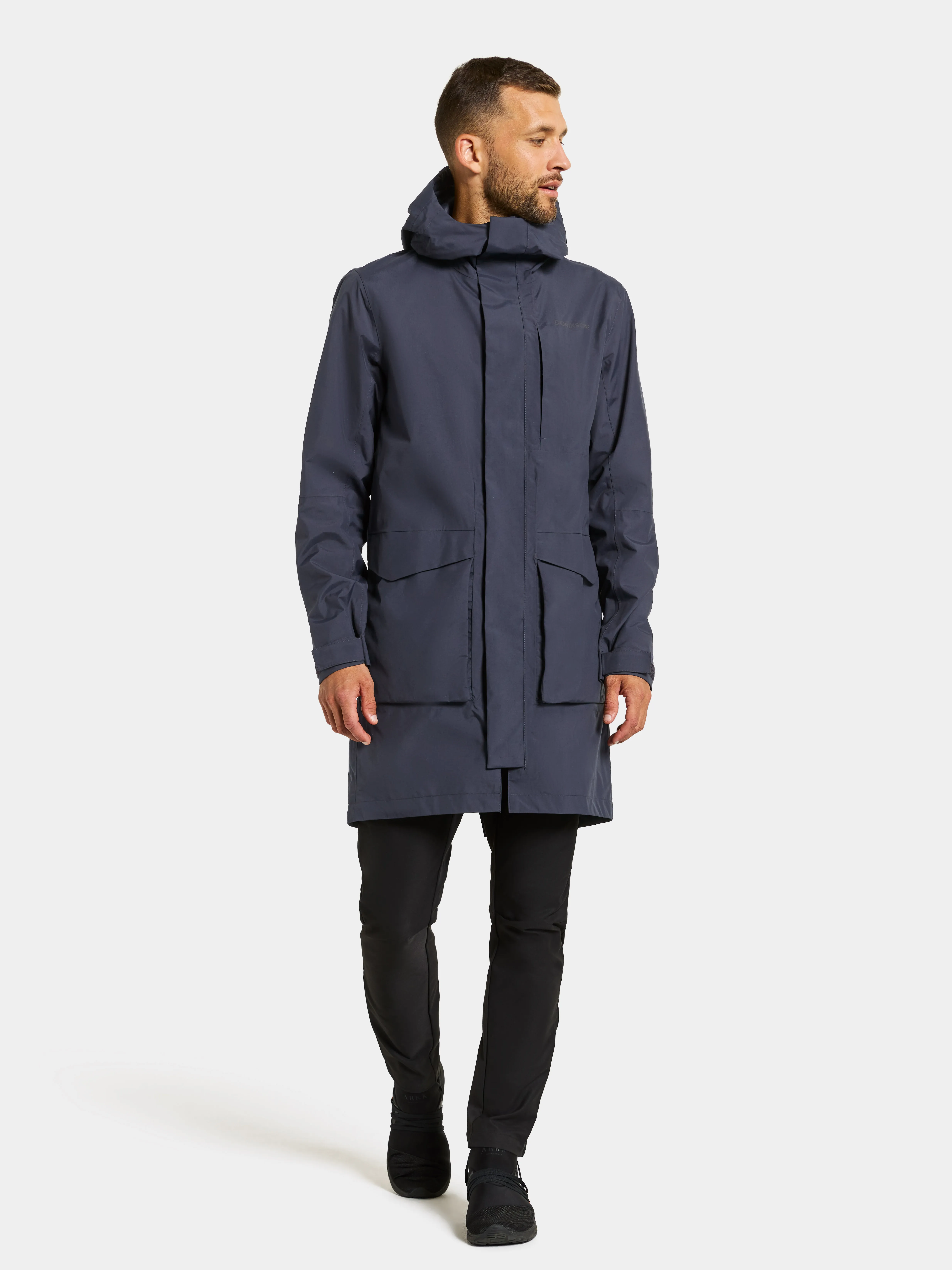 Didriksons Men's Andreas Parka 2 Dark Night Blue | Buy Didriksons Men's Andreas Parka 2 Dark Night Blue here | Outnort