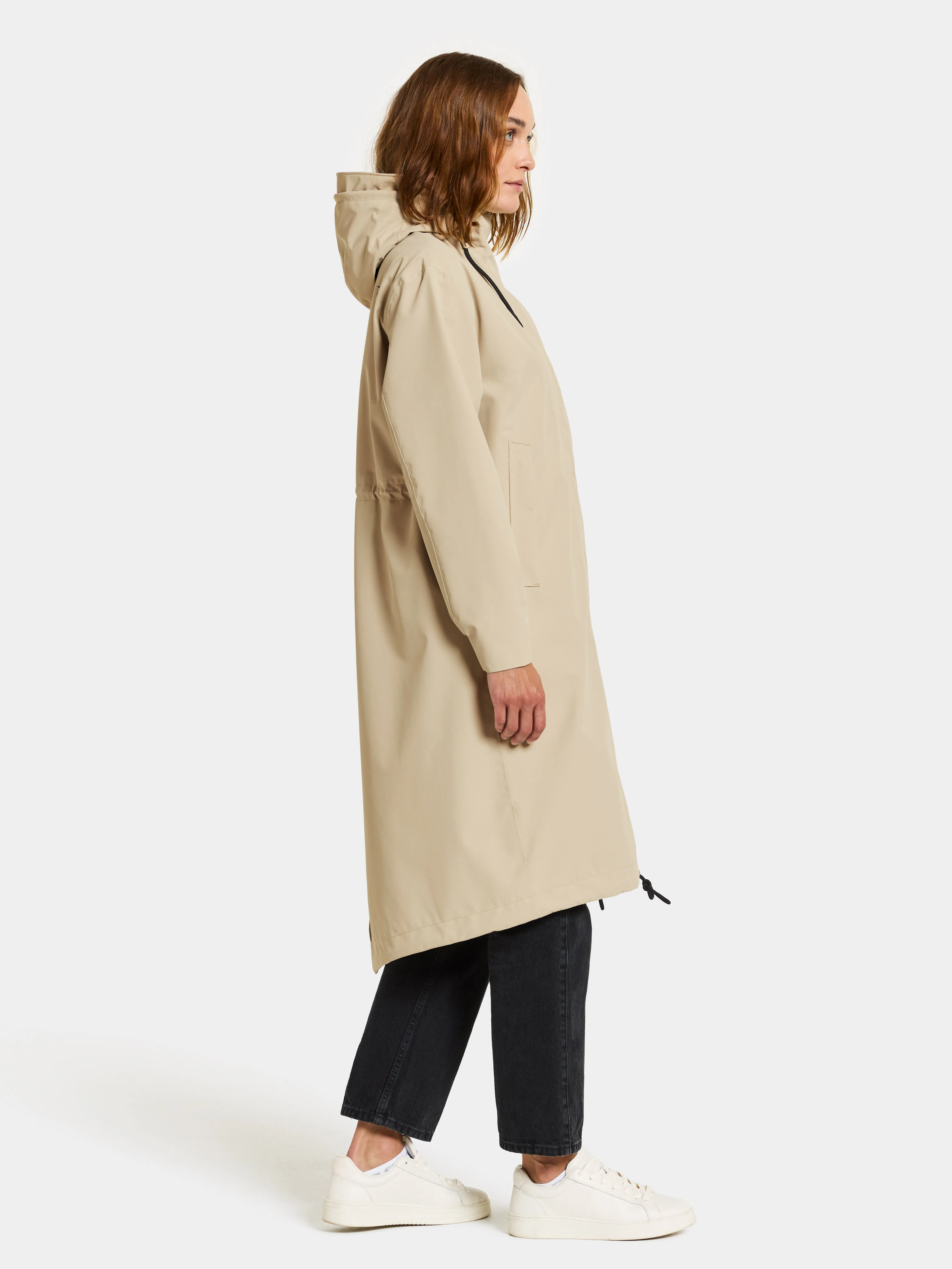 Didriksons Women's Alice Parka Long 2 Clay Beige | Buy Didriksons Women's Alice Parka Long 2 Clay Beige here | Outnort