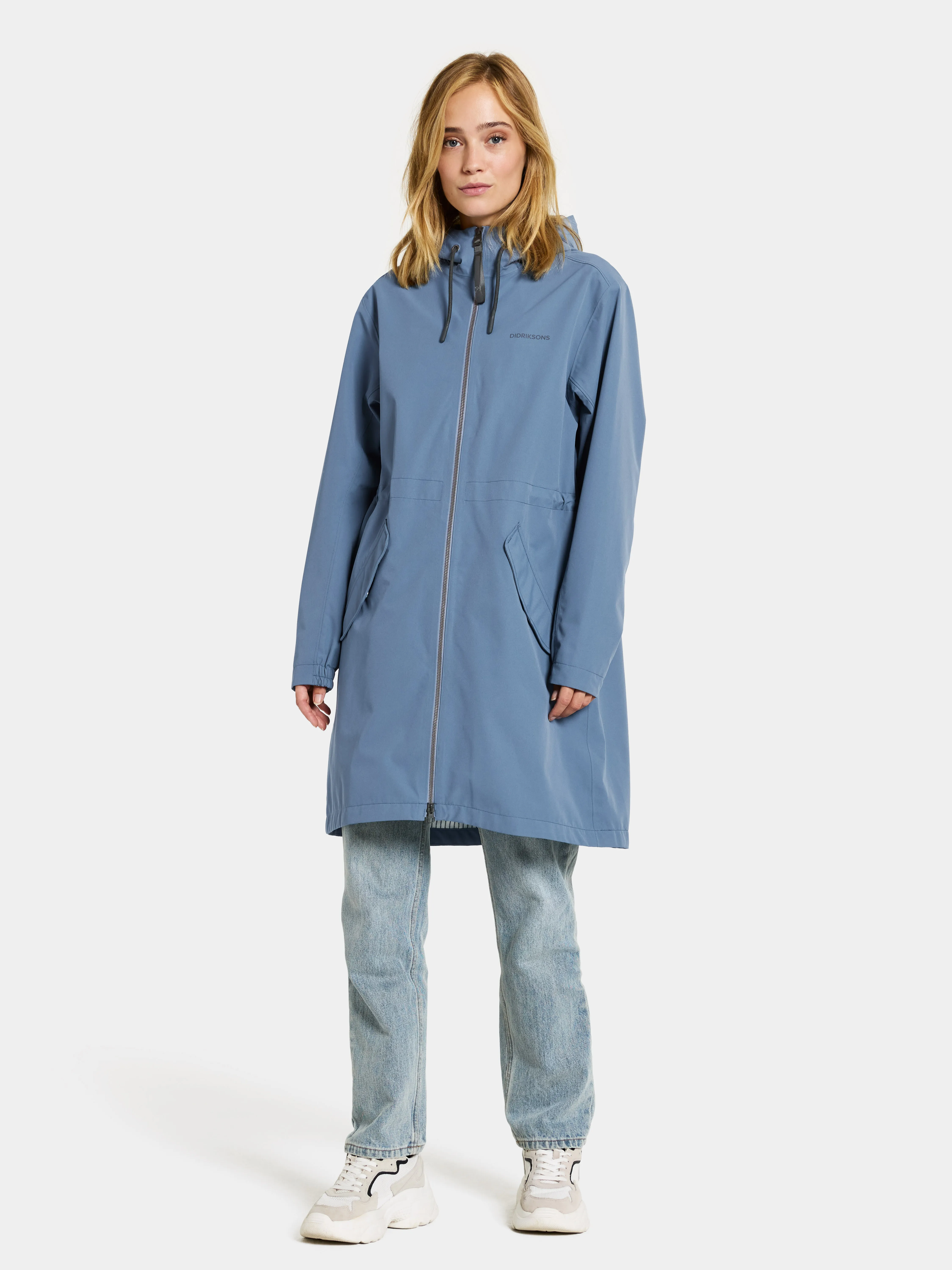 Didriksons Women's Marta Parka 3 True Blue | Buy Didriksons Women's Marta Parka 3 True Blue here | Outnorth