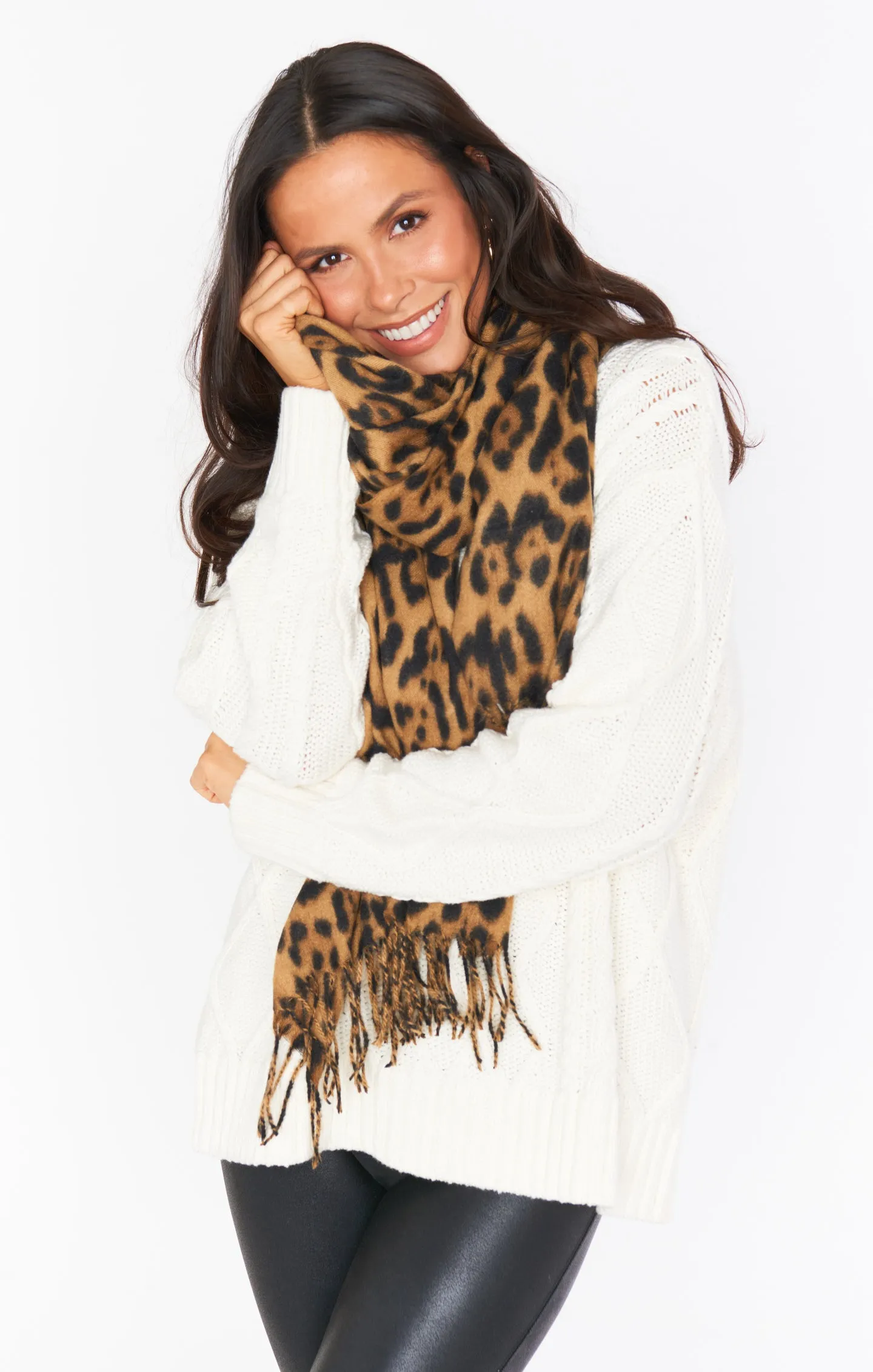 Dixie Scarf ~ Leopard