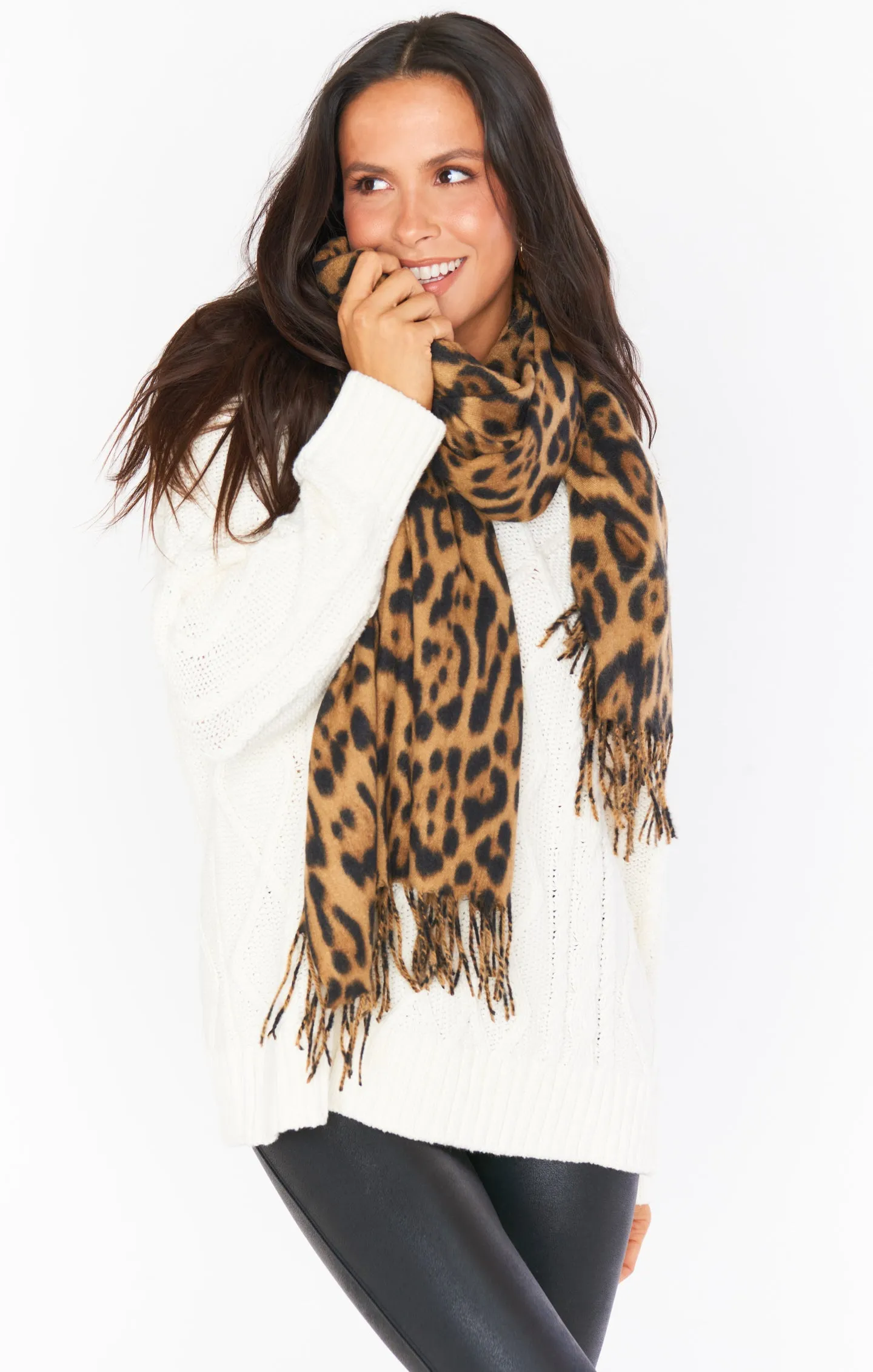 Dixie Scarf ~ Leopard