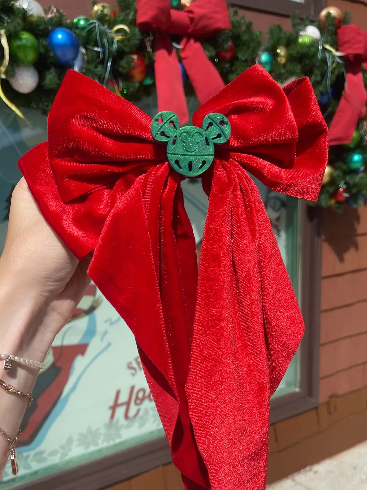 Do As Dreamers Do Hair Bow - Christmas & Winter - CLEARANCE