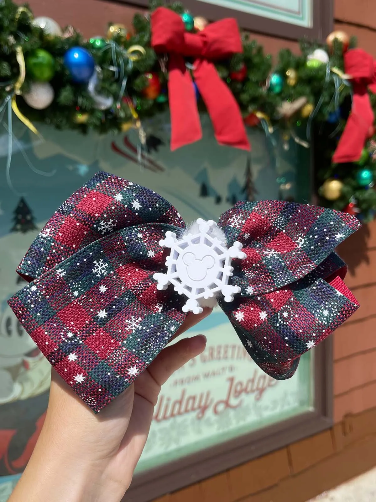 Do As Dreamers Do Hair Bow - Christmas & Winter - CLEARANCE