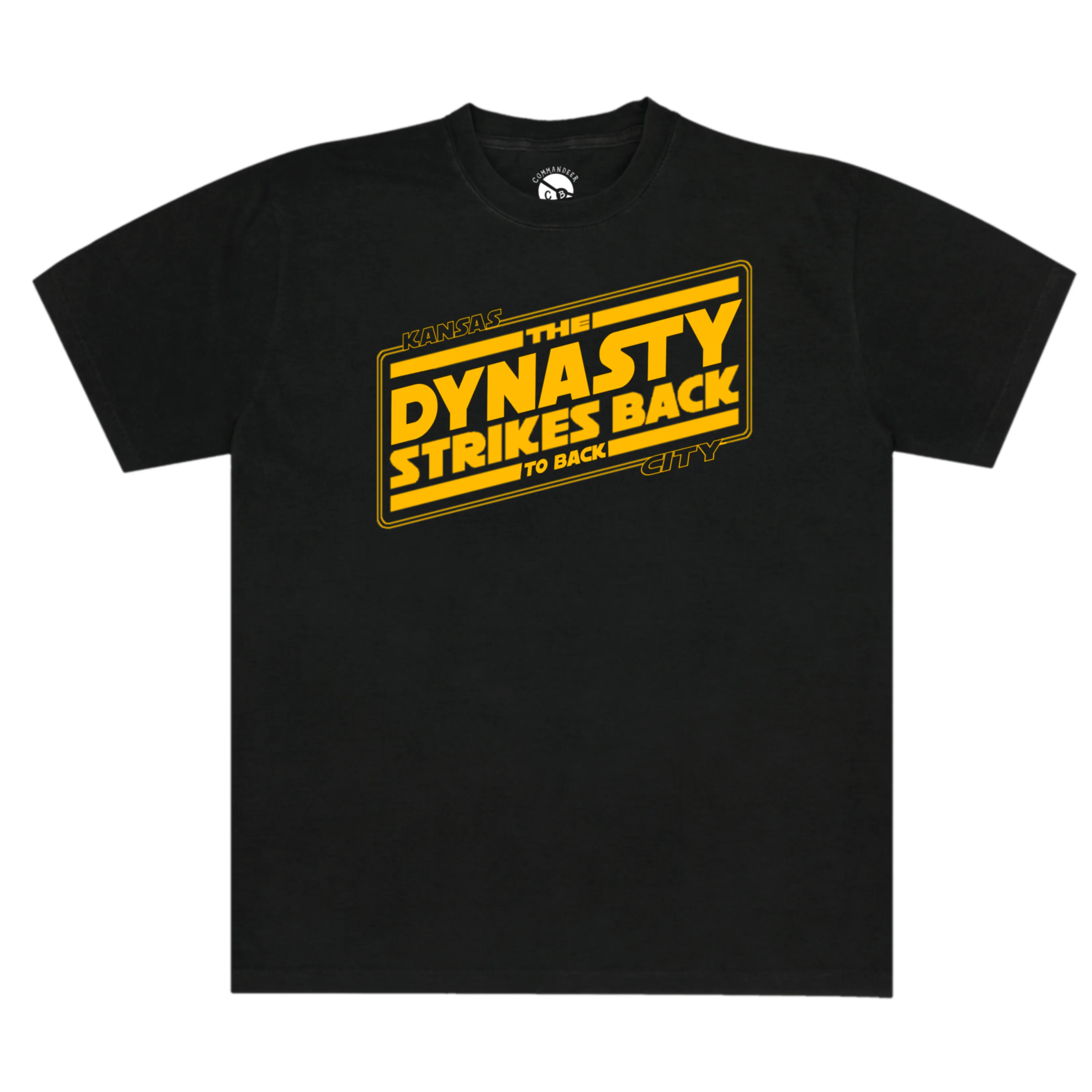 Dynasty Strikes Back to Back Tee - Black